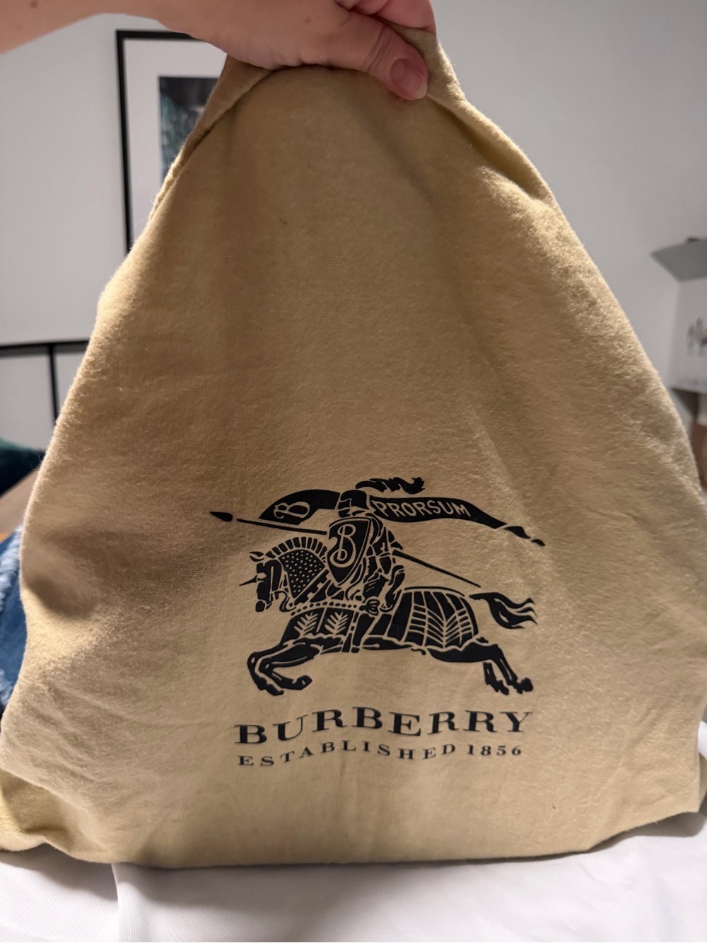 Burberry Haymarket Small Canterbury Tote Bag - Picture 2 of 15